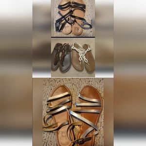 Bundle 4 pairs sandals